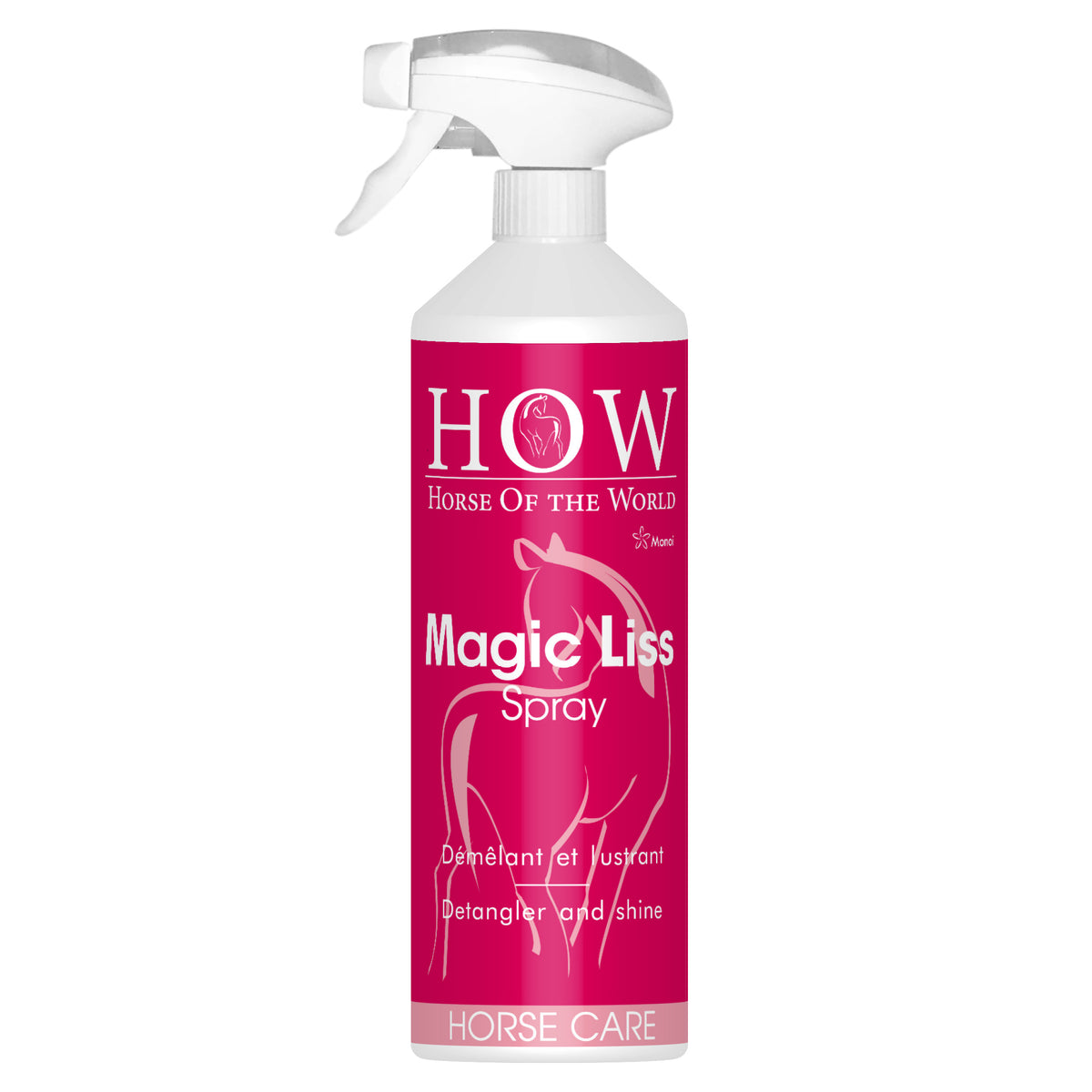 Spray démêlant Magic Liss au monoï pour chevaux